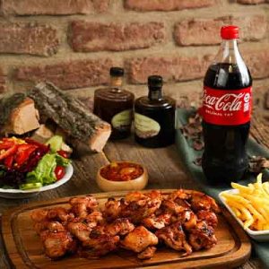 1 KG Tavuk But Şiş Menüsü
